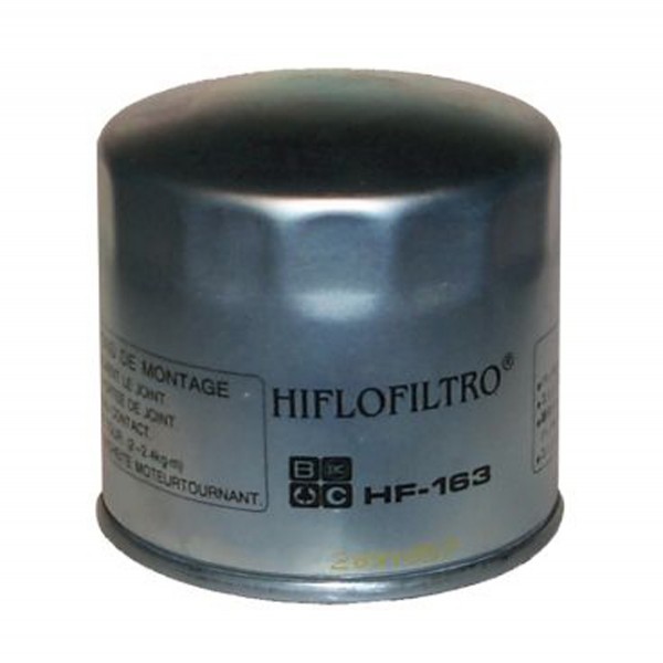 Hilfo Hiflo HF163 White Zinc Oil Filter